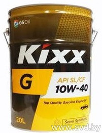 Купить Моторное масло Kixx G 10W-40 SL/CF 20л  в Минске.